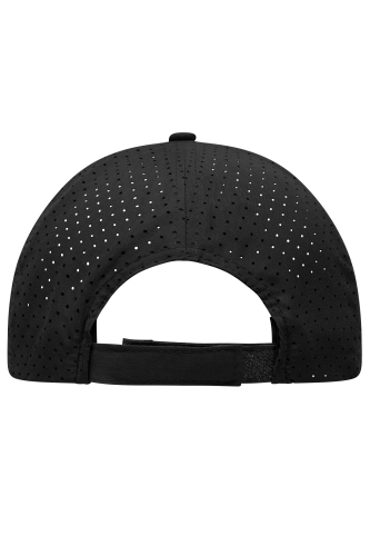 Laser Cut Cap schwarz